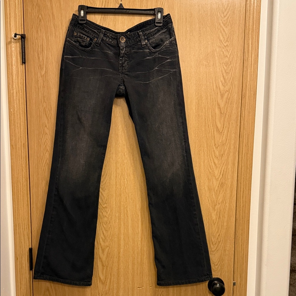BKE Black Flare & Wide Leg Jeans
